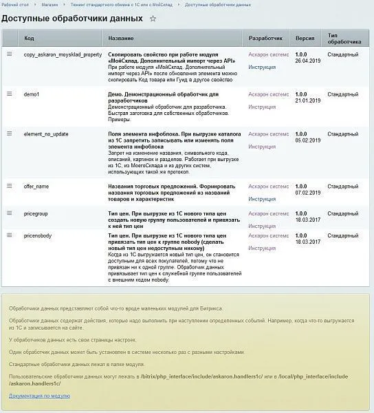 Тюнинг стандартного обмена с 1С или с МойСклад